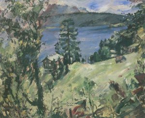 Walchenseelandschaftn 作： Lovis Corinth